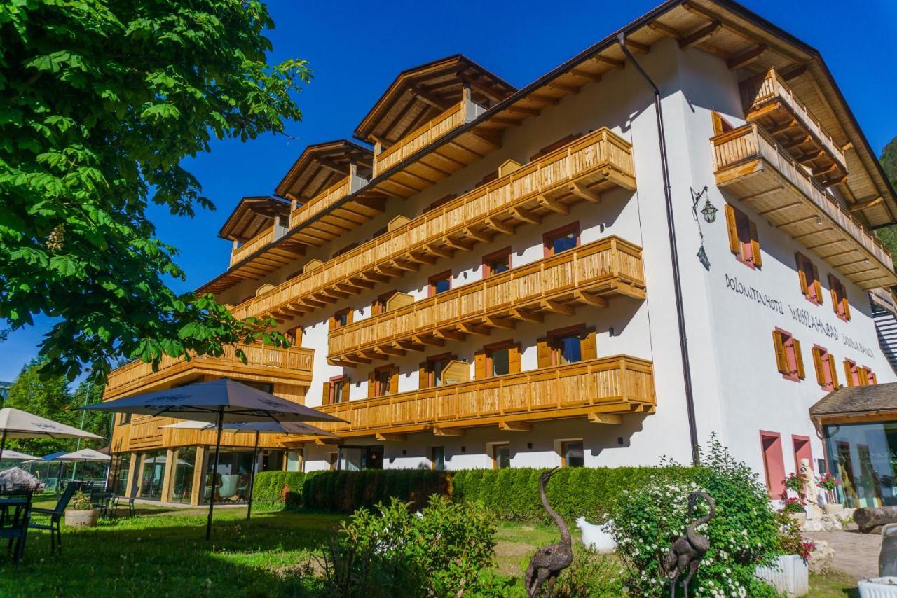 Dolomitenhotel Weisslahnbad تيريس المظهر الخارجي الصورة