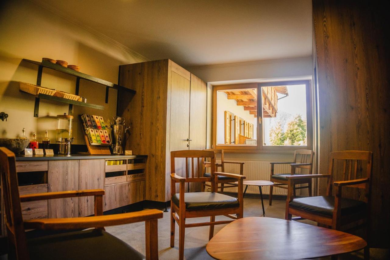 Dolomitenhotel Weisslahnbad تيريس المظهر الخارجي الصورة