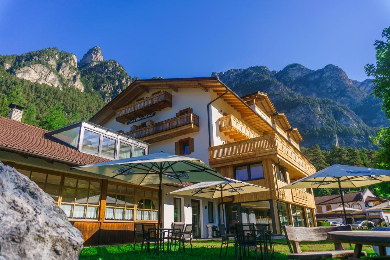 Dolomitenhotel Weisslahnbad تيريس المظهر الخارجي الصورة