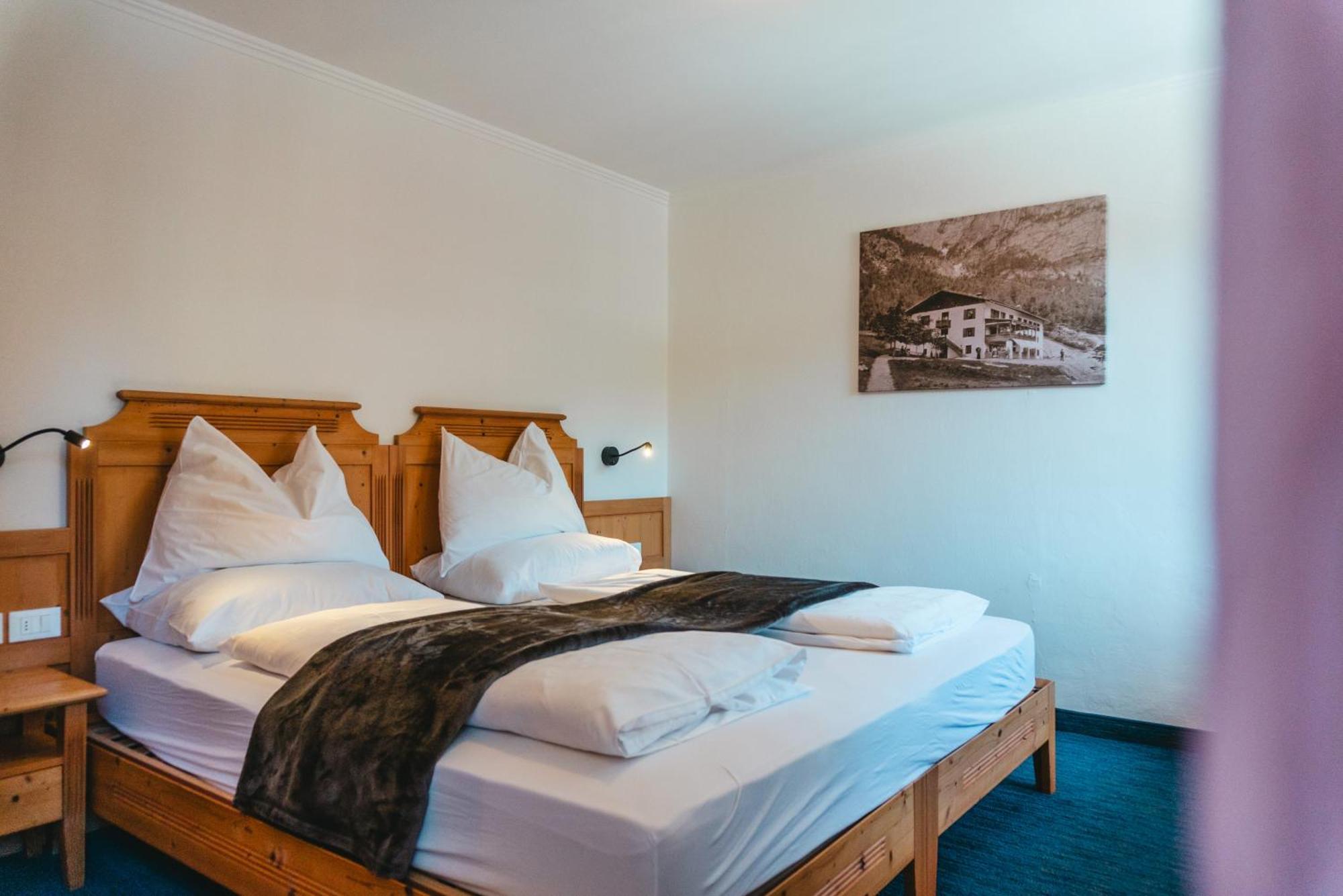 Dolomitenhotel Weisslahnbad تيريس المظهر الخارجي الصورة